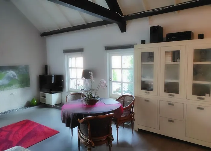 To Rent With Own Entrance, Living And Bathroom Blitterswijck